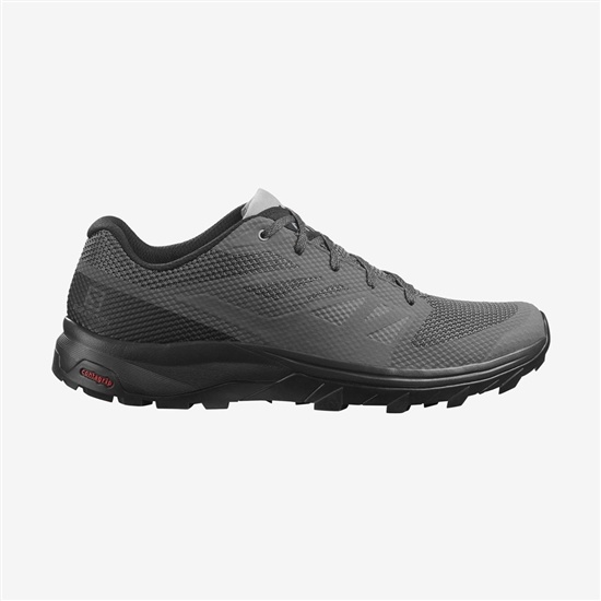 Grey Men's Salomon OUTLINE Hiking Shoes | 579816-TQD